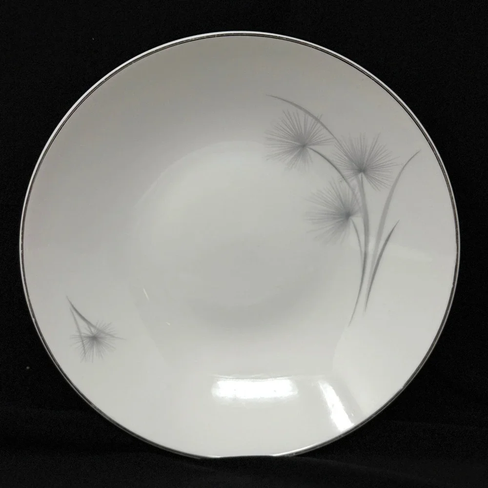 Hutschenreuther Caribe Thistle Soup Coupe Bowls 8.5